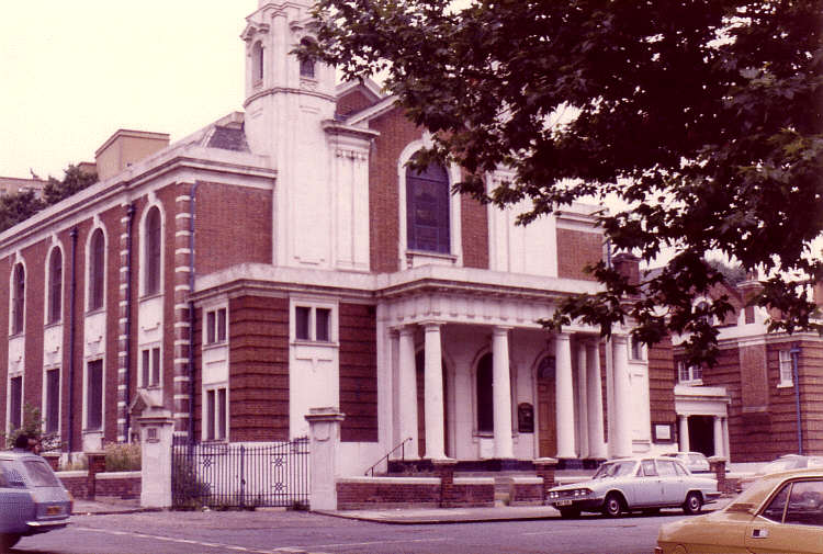 New Synagogue, August 1979